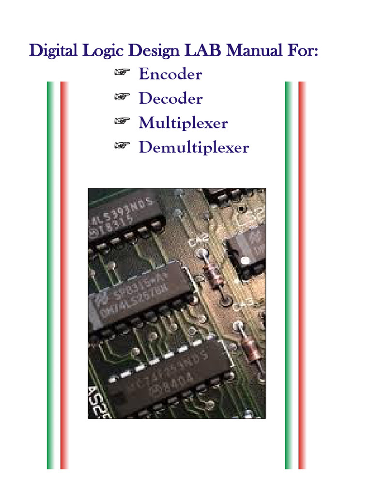 Digital Logic Design Lab Manual | PDF | Electrical Engineering ...