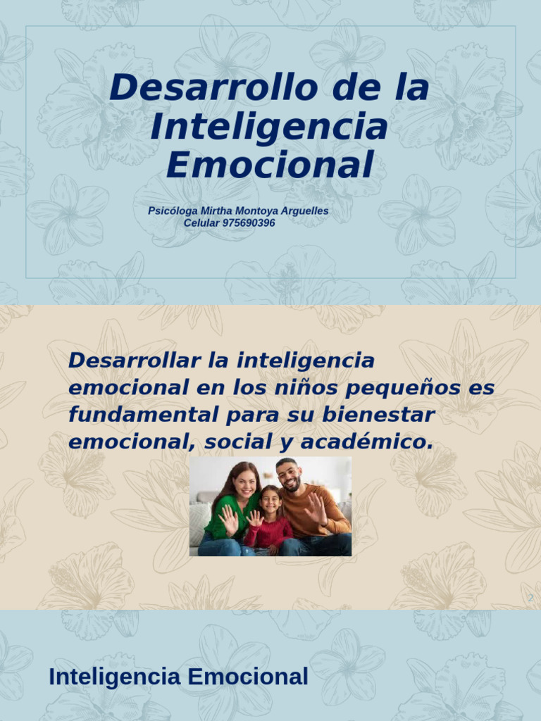 Importancia de Los Padres en El Desarrollo Emocional de Los Hijos | PDF ...
