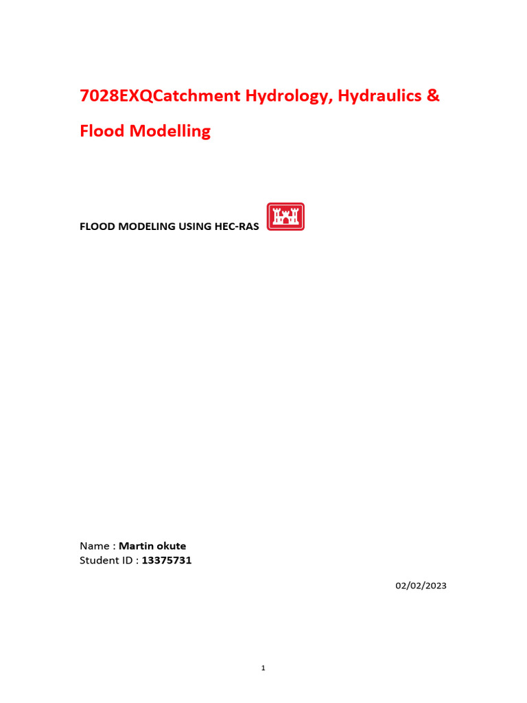 Flood Modeling and Mitigation Strategies | PDF | Stormwater | Surface ...