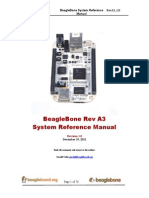 Beaglebone Rev A3 System Reference Manual