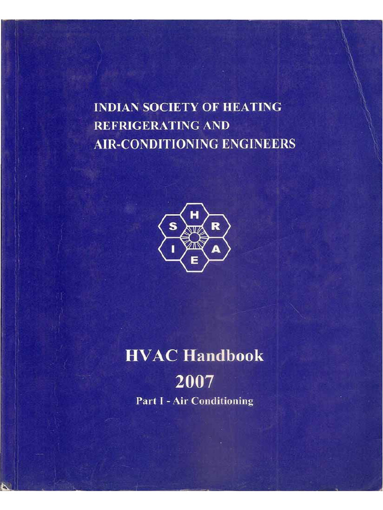 ISHRAE - HVAC Handbook 2007 | PDF