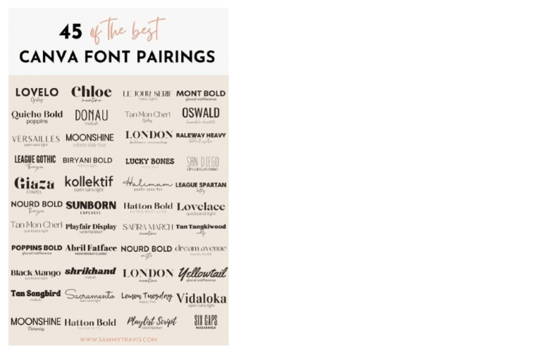 Fonts | PDF
