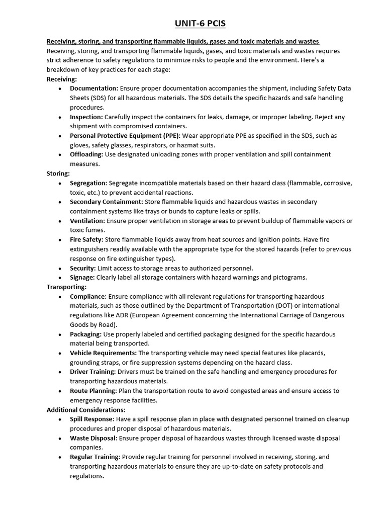 Unit-6 Pcis | PDF