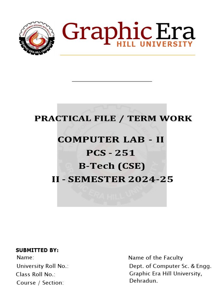 Practical PCS251-front Pages | PDF