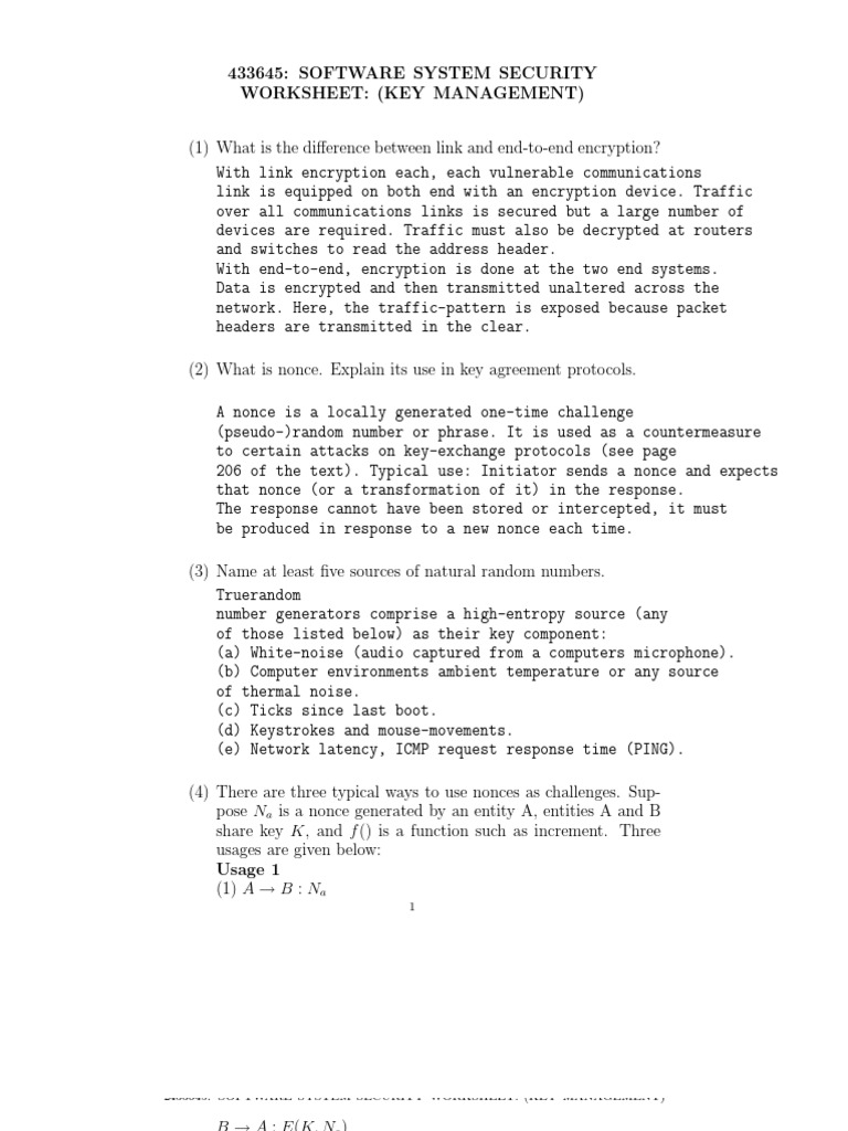 WRK6sol - PDF 3031 | PDF | Encryption | Computer Network