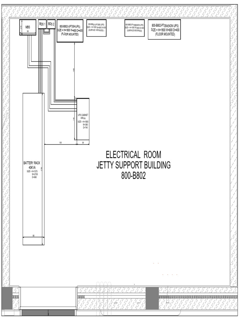 UPS Cabinet and Battery Rack Specifications | PDF