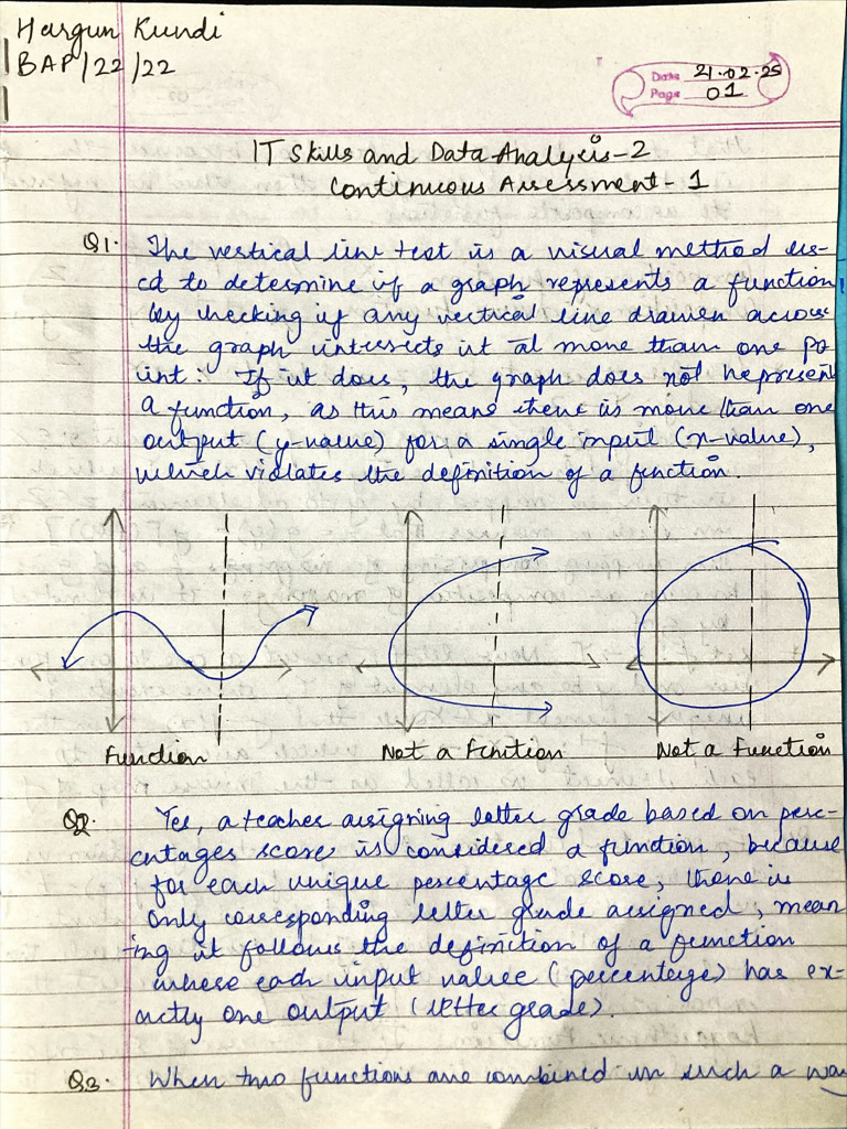 Continuous Assessment 1 | PDF