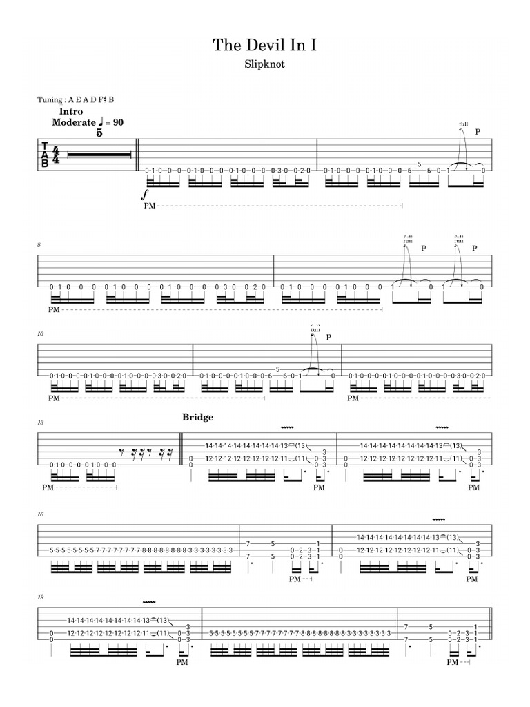 Tabs & Chords | PDF