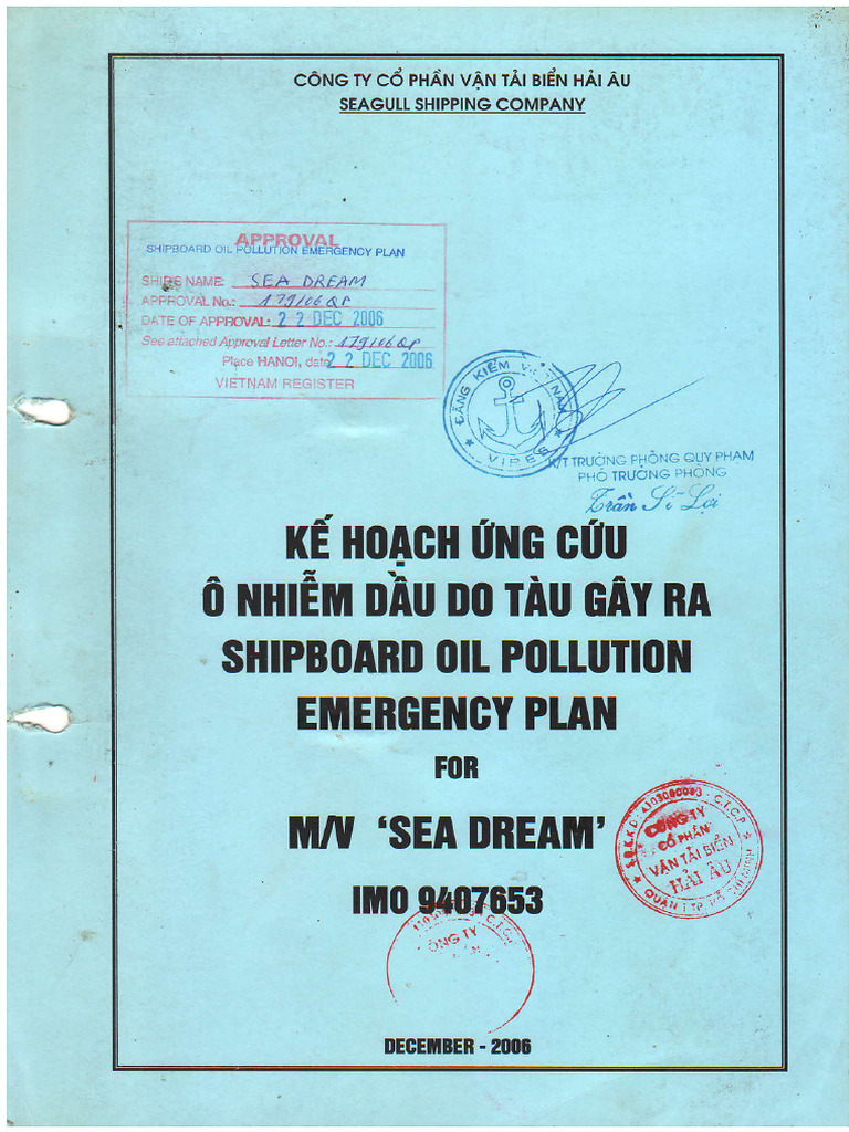 Sopep-Part 1. | PDF