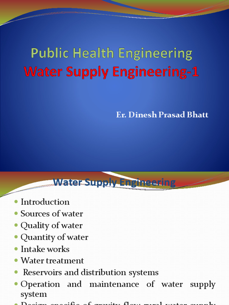 Water Supply Engineering in Nepal | PDF | Aquifer | Groundwater