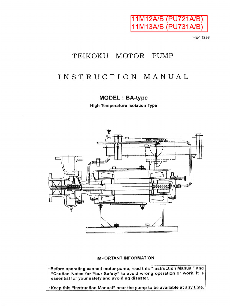 Teikoku BA Type | PDF