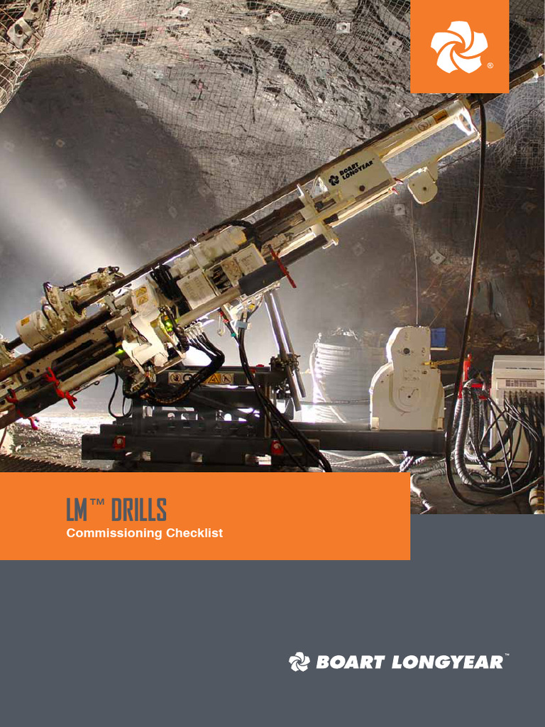 LM Drills Commissioning Checklist | PDF | Valve | Pump