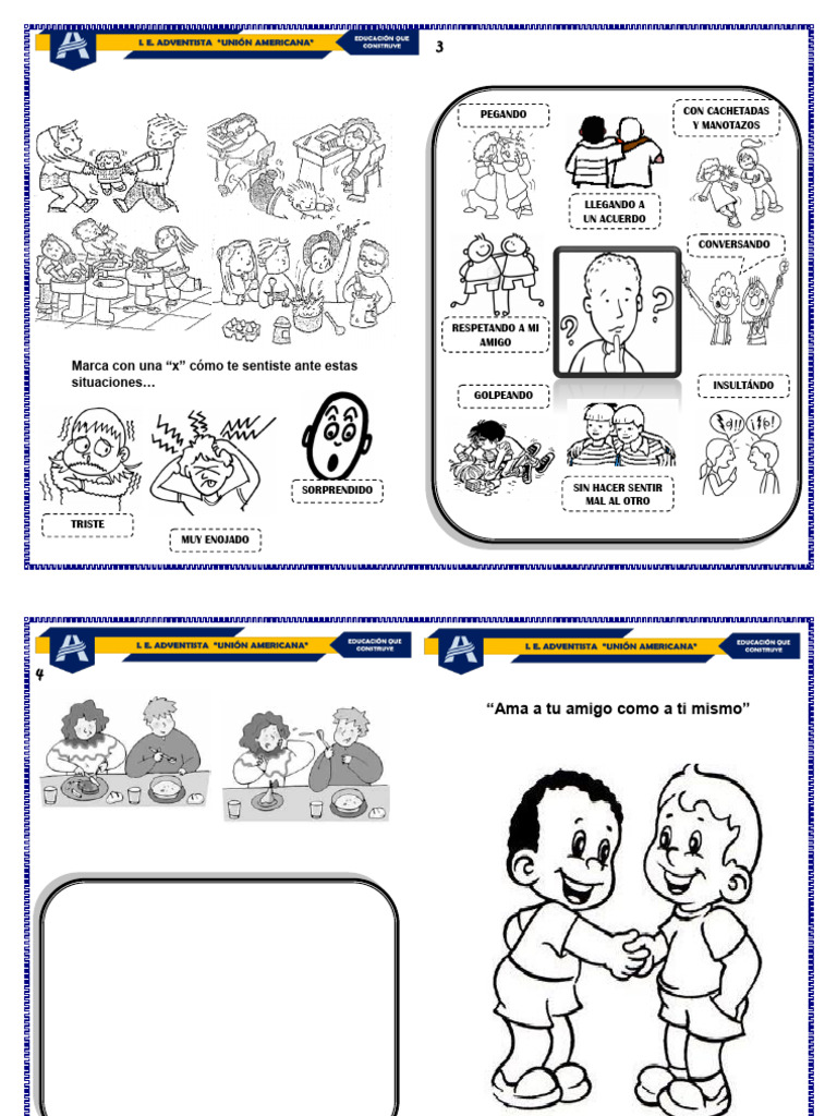 Ficha de Personal Social 01 de Abril 2025 | PDF