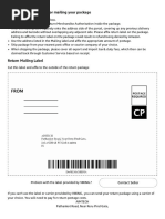 Cisco POWR Tool RMA Return Guide | PDF