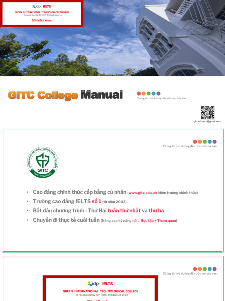 GITC College Manual | PDF