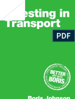 Boris Johnson 2012 Transport Manifesto Final