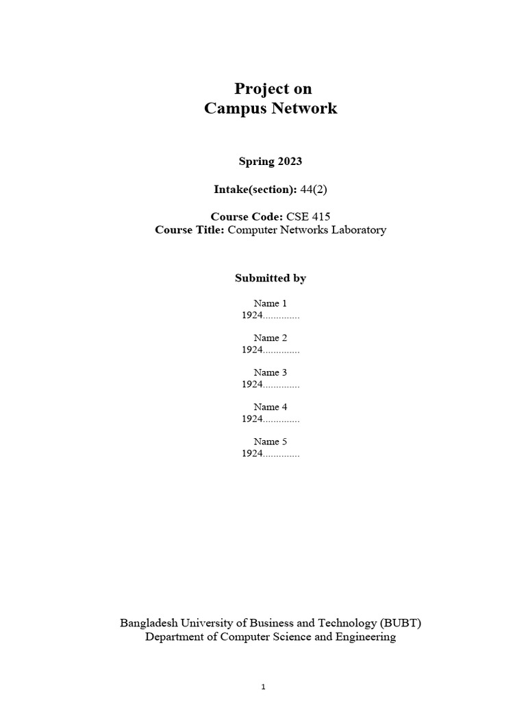 Share Lab Project Report Format | PDF | Computing | Science