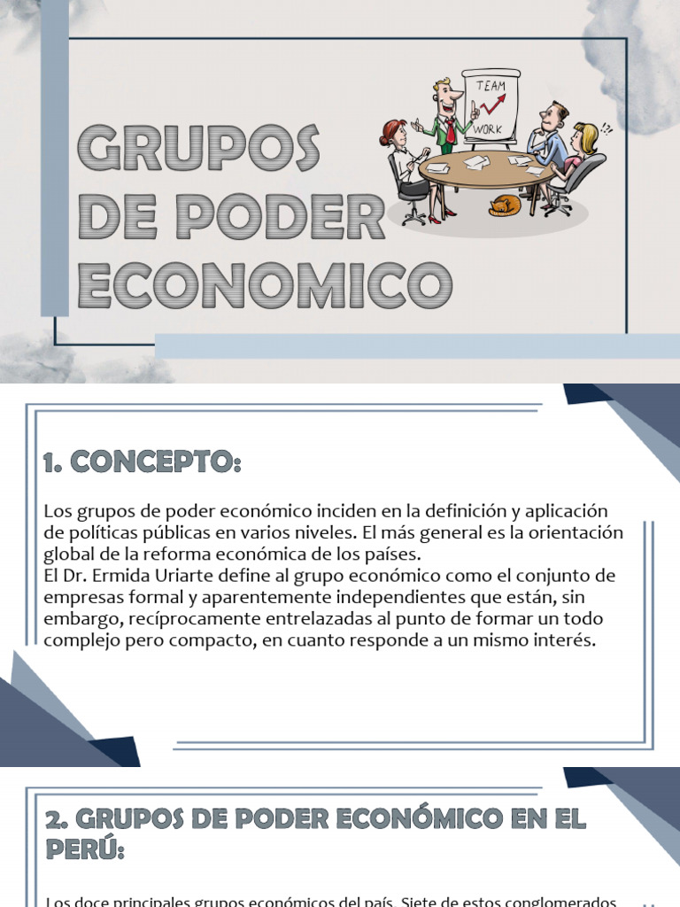 Grupos Poder Economico | PDF
