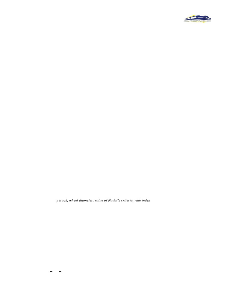 Pengaruh Diameter Roda pada Ride Index | PDF
