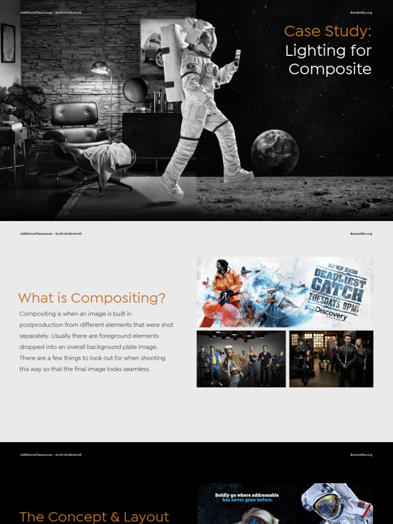 Lighting Techniques for Compositing | PDF