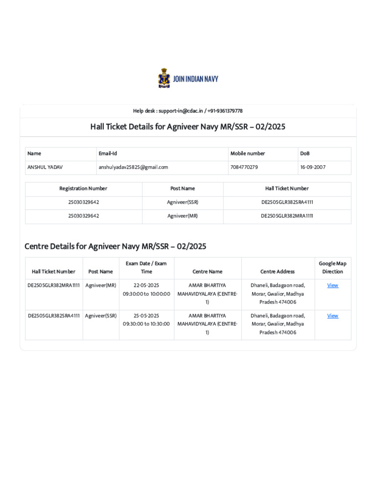 Indian Navy | PDF