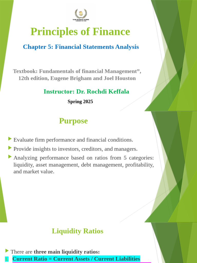PoF Financial Statements Analysis 11052025 Upload | PDF | Market ...