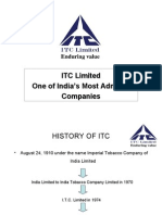 ITC Limited - India's Most Admired Company