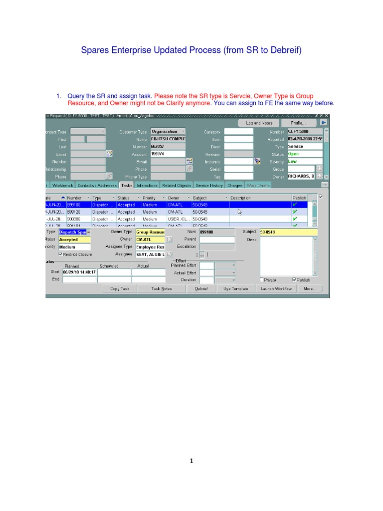 Spares Enterprise Updated Process | PDF | Computing | Information ...