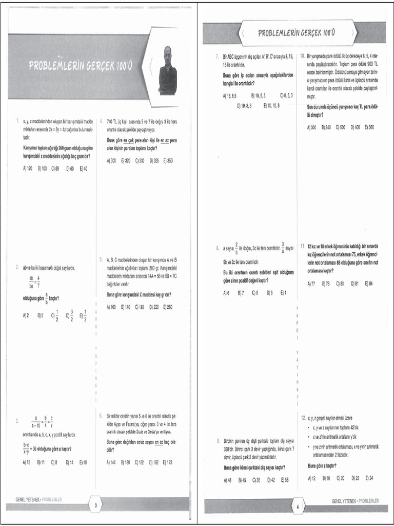 PROBLEMLER (1) | PDF