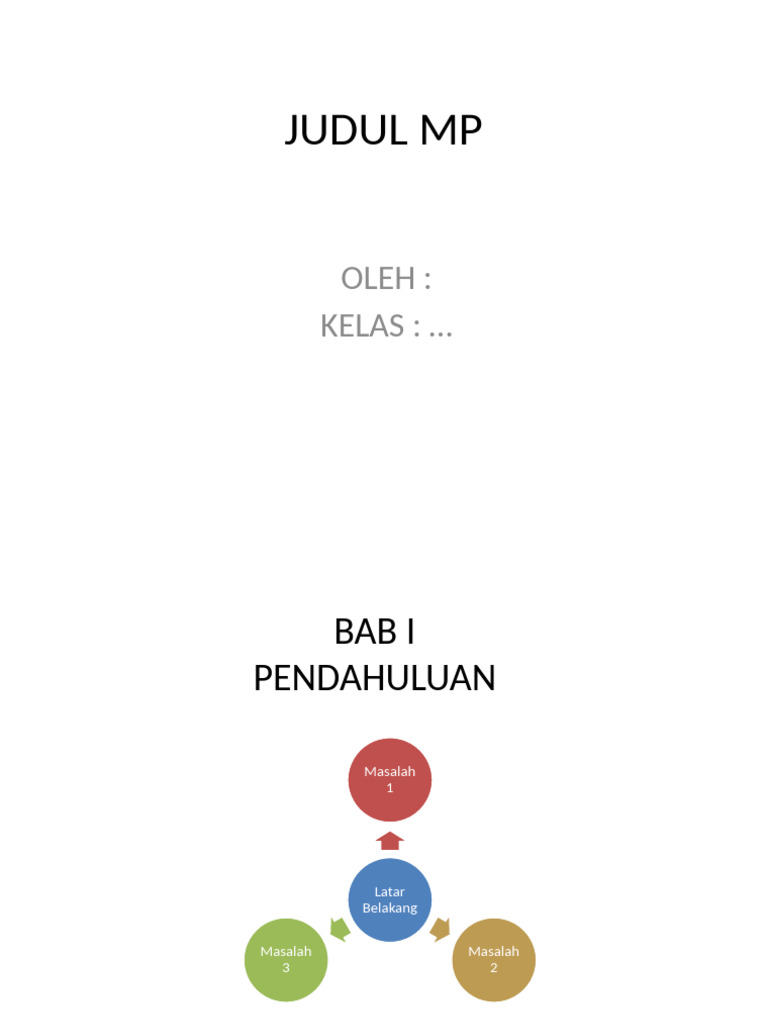 Format PPT MP | PDF