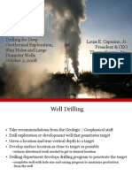 Drilling For Deep Geothermal Exploration