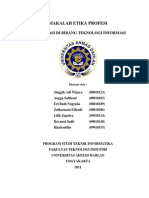 Makalah Etika Profesi Sertifikasi Di Bidang Teknologi Informasi