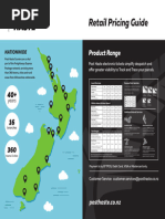 NZ Post Parcel Rates and Sizes Guide | PDF | Post Office Box | Mail