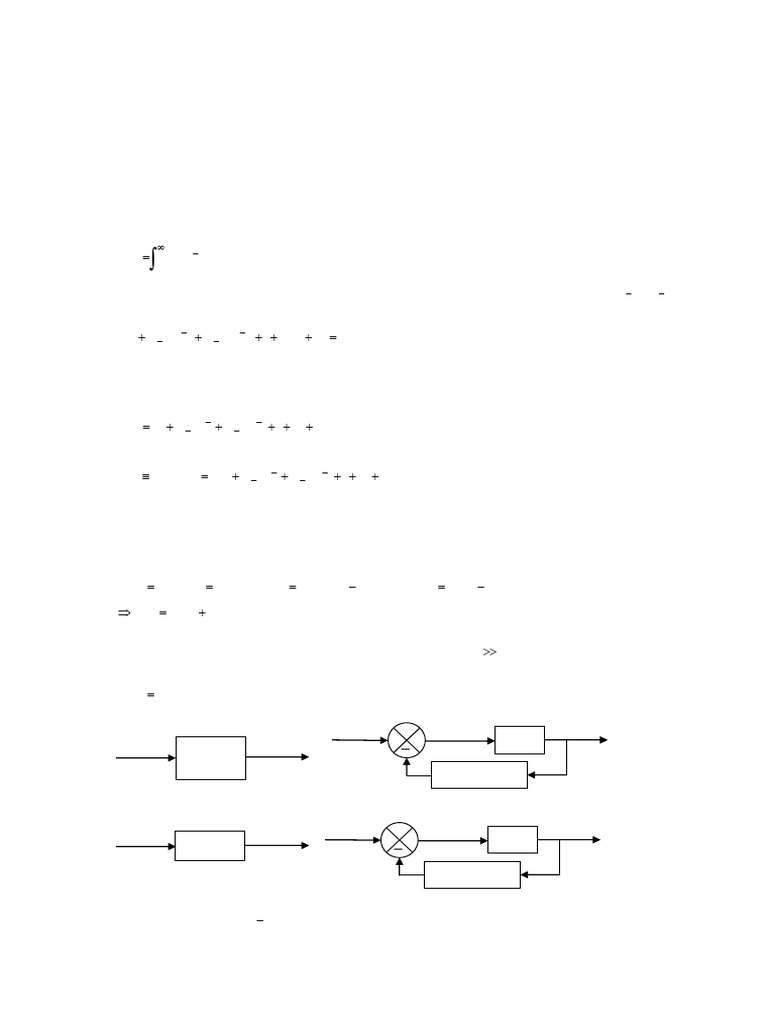 Analysis of Linear Systems of Electro Hydraulic Control System | PDF ...