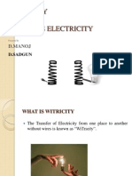 Wireless-Electricity PPT(Sai Rajesh)