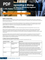 Lecture 3.1 Fundamentals of Rubber Compounding - Rubber Formulation ...