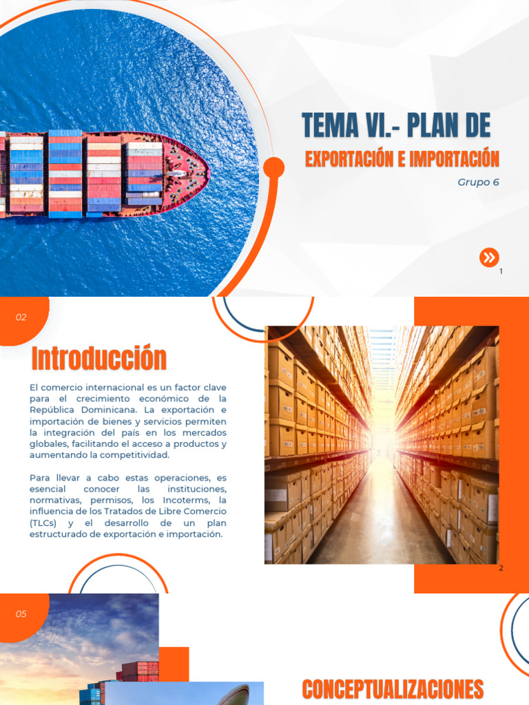 Plan De Exportacion E Importacion Pdf El Comercio Internacional