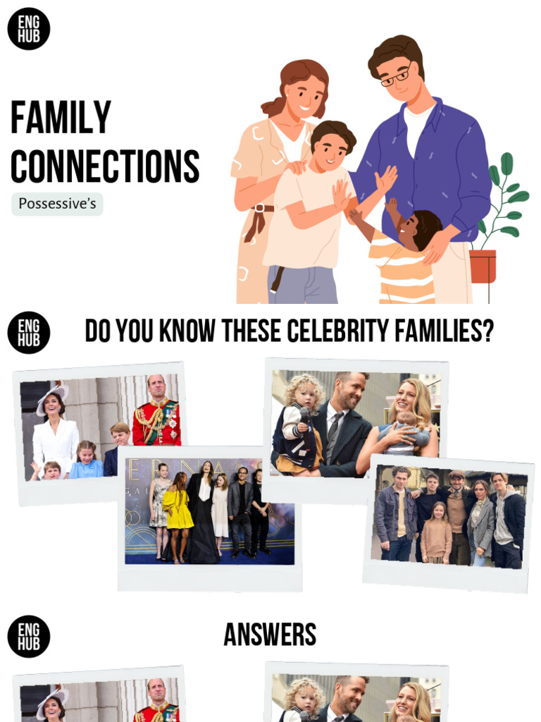 Family Connections and Vocabulary Guide | PDF | Family | Kinship And ...