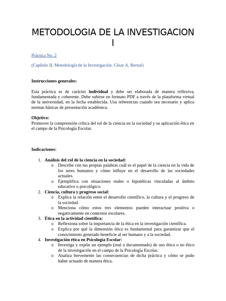 PRACTICA No. - 2 | PDF