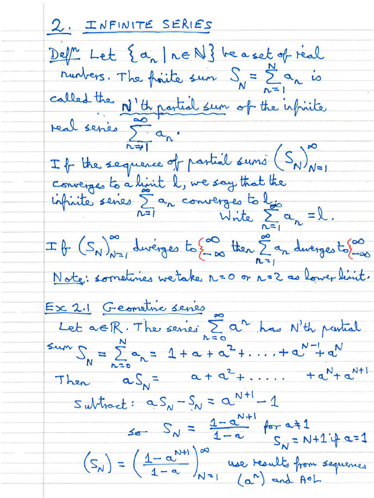 Analysis Lec Notes Week 6 | PDF