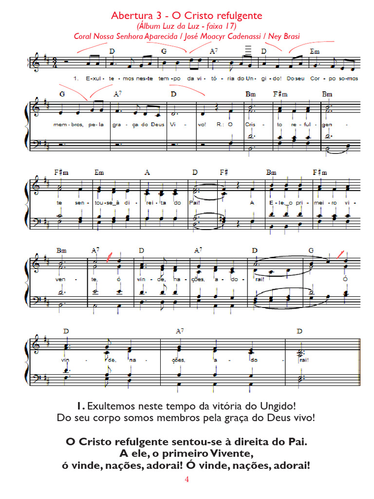 O Cristo Refulgente: Vitória do Ungido | PDF
