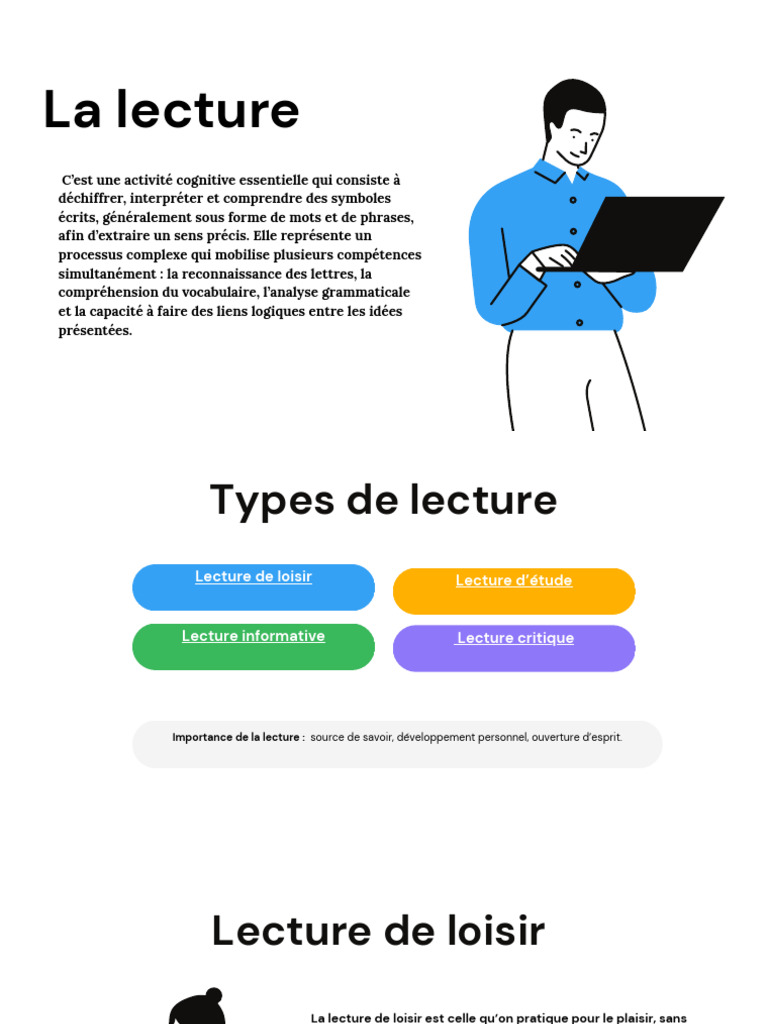 Types et bienfaits de la lecture | PDF | Cognition | Sciences cognitives