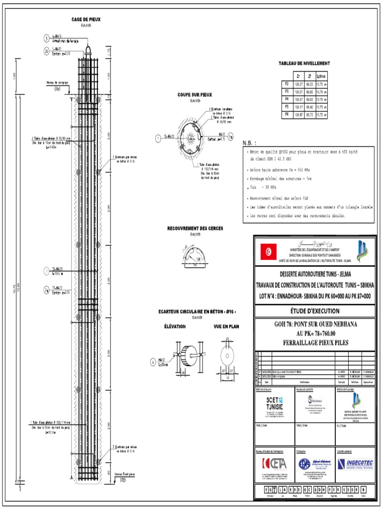 4 Exe Gc Goh Fer 08 B Goh78 Ferraillage Pieux Piles Pdf
