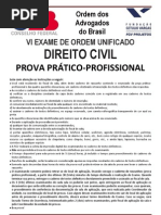 VI Exame Civil-Segunda Fase