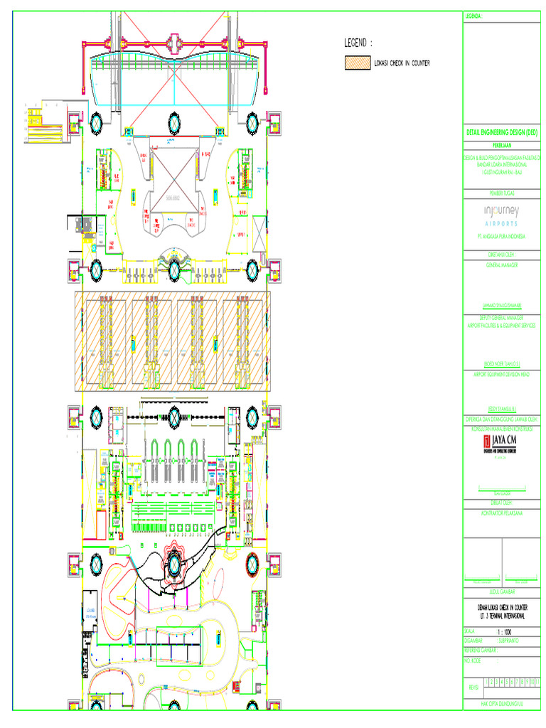 Beautifikasi Counter Check in - Mekanikal | PDF