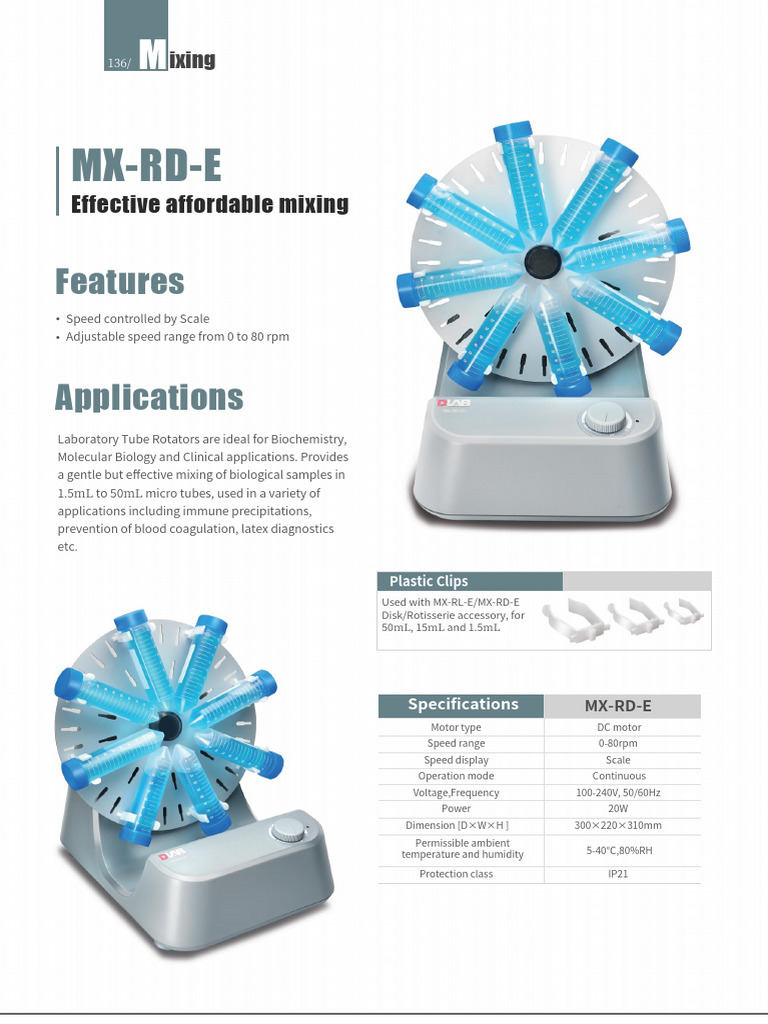 Mx-Rd-E: Features | PDF