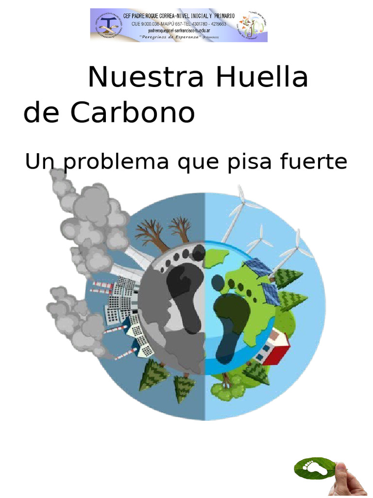 Huella de Carbono y Cambio Climático | PDF | Huella de carbono | Gases ...
