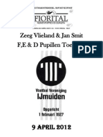 VV IJmuiden Zeeg Vlieland Toernooi Programmaboekje 2012