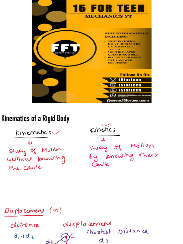 Unit 3 Mechanics | PDF