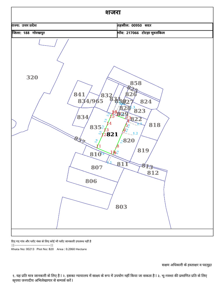 Plot No 821 | PDF